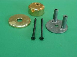 Броненакладка для цилиндра с ручкой 94.KIT 1103 Р/зол./ Mottura